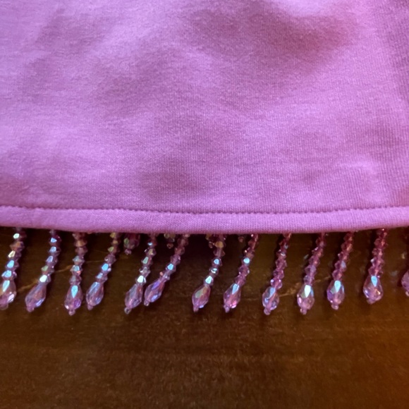 Anthropologie NWT Sz Sm crystal fringe top; sold out @anthro - Picture 2 of 15